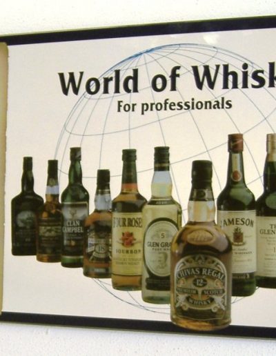 Specchi decorati World of Whisky